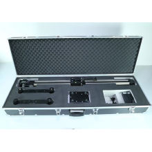 Shockproof Fluid Camera Controle Eletrônico Slide Flight Case com Rodas